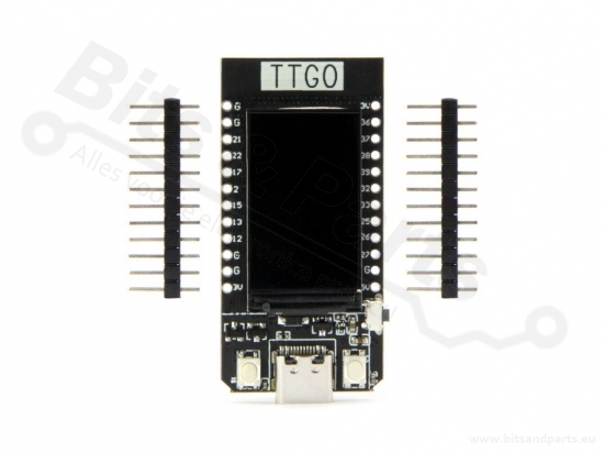 ESP32 Ontwikkelboard WiFi/Buetooth met IPS 1.14inch display - TTGO